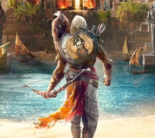 Assassin's Creed: Origins Mobiele Horizontaal achtergrond