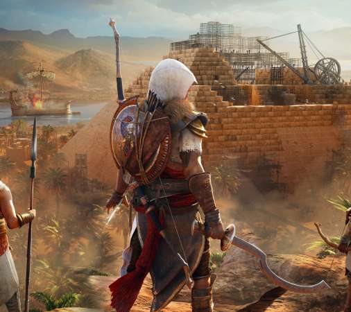 Assassin's Creed: Origins Mobiele Horizontaal achtergrond