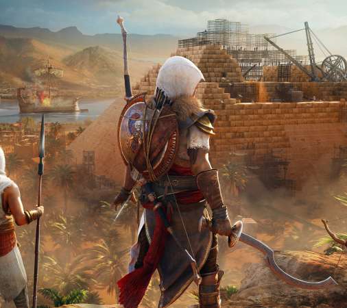 Assassin's Creed: Origins Mobiele Horizontaal achtergrond