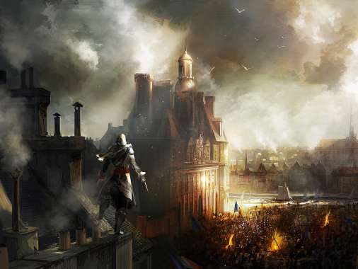 Assassin's Creed: Unity Mobiele Horizontaal achtergrond