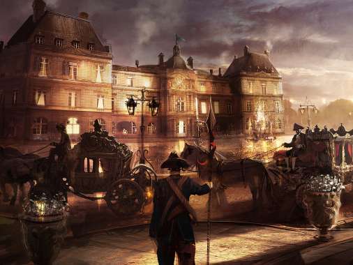 Assassin's Creed: Unity Mobiele Horizontaal achtergrond