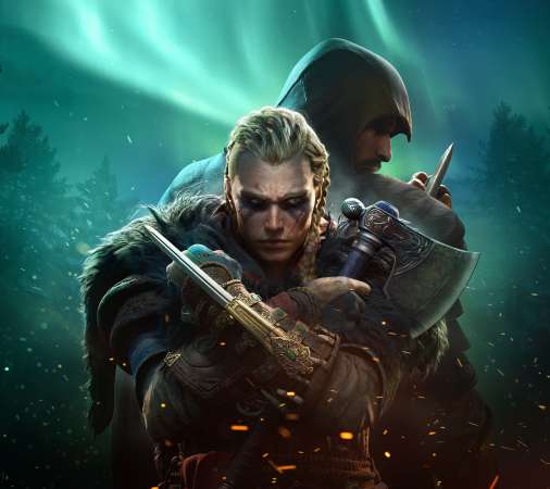 Assassin's Creed: Valhalla Mobiele Horizontaal achtergrond