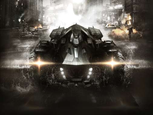 Batman: Arkham Knight Mobiele Horizontaal achtergrond