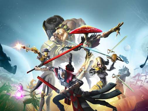 Battleborn Mobiele Horizontaal achtergrond