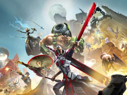 Battleborn Mobiele Horizontaal achtergrond