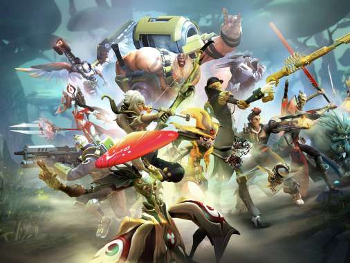 Battleborn Mobiele Horizontaal achtergrond