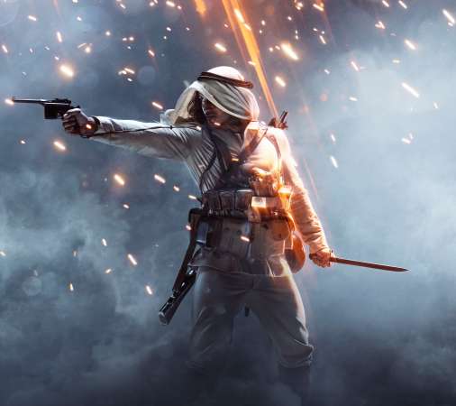 Battlefield 1 Mobiele Horizontaal achtergrond