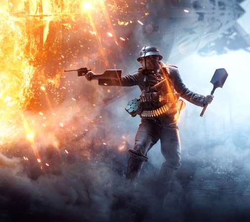 Battlefield 1 Mobiele Horizontaal achtergrond