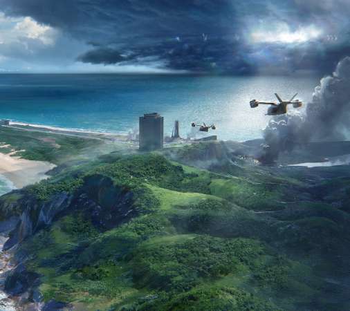 Battlefield 2042 Mobiele Horizontaal achtergrond