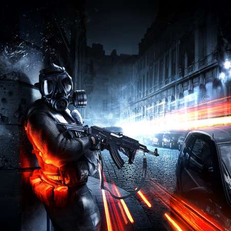 Battlefield 3 Mobiele Horizontaal achtergrond