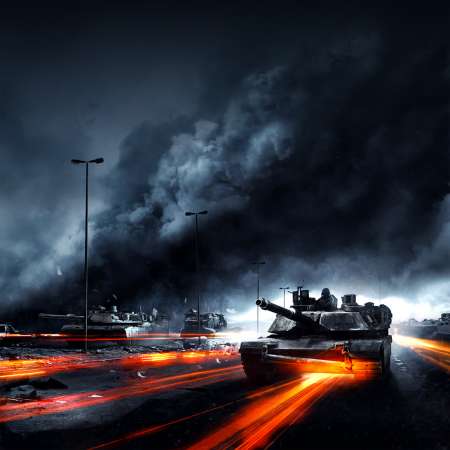 Battlefield 3 Mobiele Horizontaal achtergrond