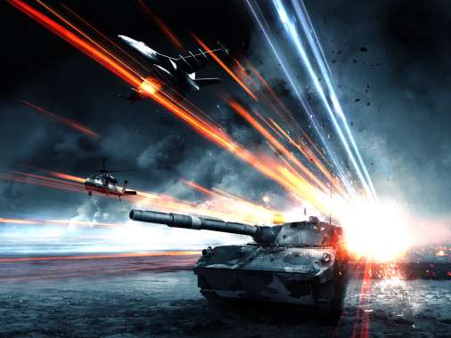 Battlefield 3: Armored Kill Mobiele Horizontaal achtergrond