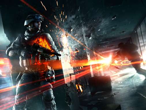 Battlefield 3: Close Quarters Mobiele Horizontaal achtergrond