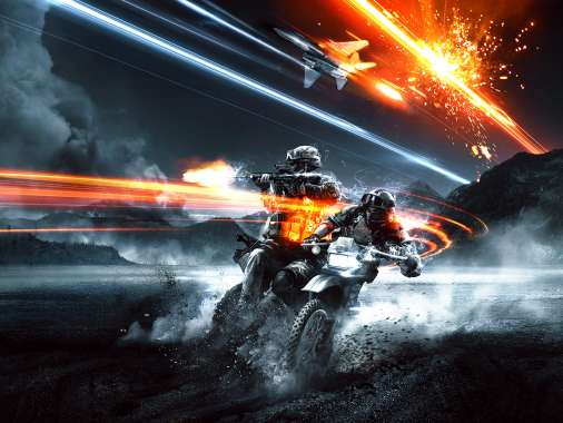 Battlefield 3: End Game Mobiele Horizontaal achtergrond