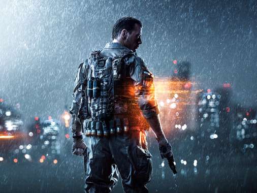 Battlefield 4 Mobiele Horizontaal achtergrond