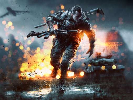 Battlefield 4: China Rising Mobiele Horizontaal achtergrond