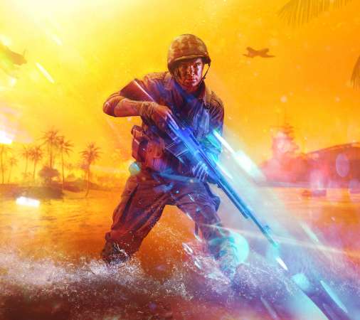 Battlefield 5 Mobiele Horizontaal achtergrond