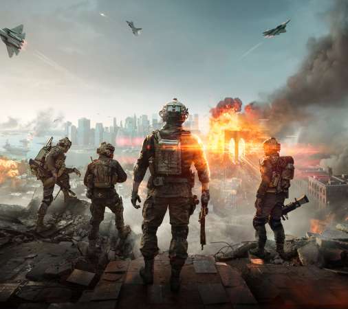 Battlefield 6 Mobiele Horizontaal achtergrond