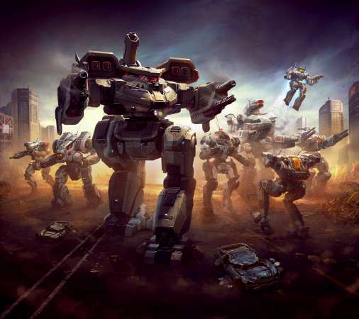 BattleTech Mobiele Horizontaal achtergrond