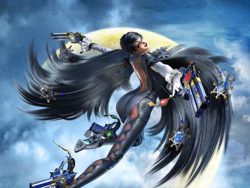 Bayonetta 2 Mobiele Horizontaal achtergrond