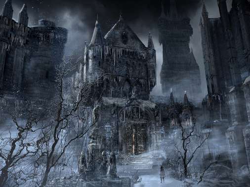 Bloodborne Mobiele Horizontaal achtergrond