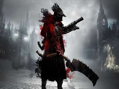 Bloodborne Mobiele Horizontaal achtergrond