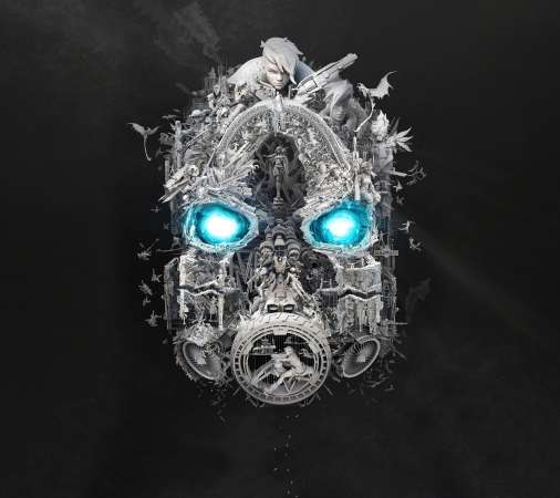 Borderlands 3 Mobiele Horizontaal achtergrond