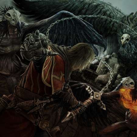 Castlevania: Lords of Shadow Mobiele Horizontaal achtergrond