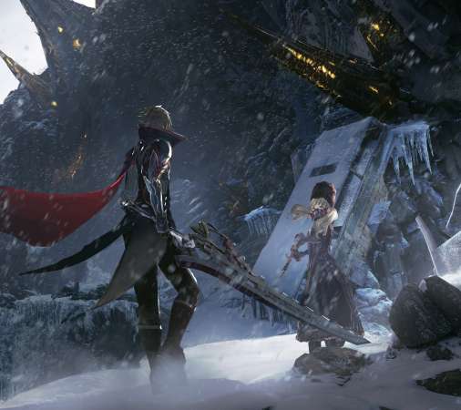 Code Vein Mobiele Horizontaal achtergrond