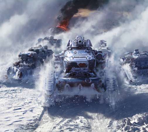 Crossout Mobiele Horizontaal achtergrond