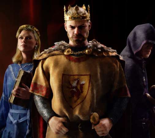 Crusader Kings 3 Mobiele Horizontaal achtergrond