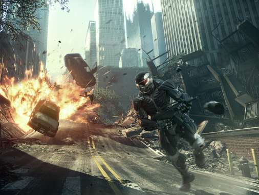 Crysis 2 Mobiele Horizontaal achtergrond