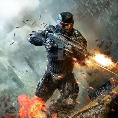 Crysis 2 Mobiele Horizontaal achtergrond