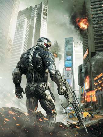 Crysis 2 Mobiele Horizontaal achtergrond