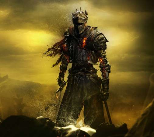 Dark Souls 3 Mobiele Horizontaal achtergrond