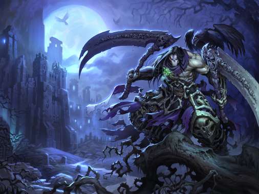 Darksiders 2 Mobiele Horizontaal achtergrond