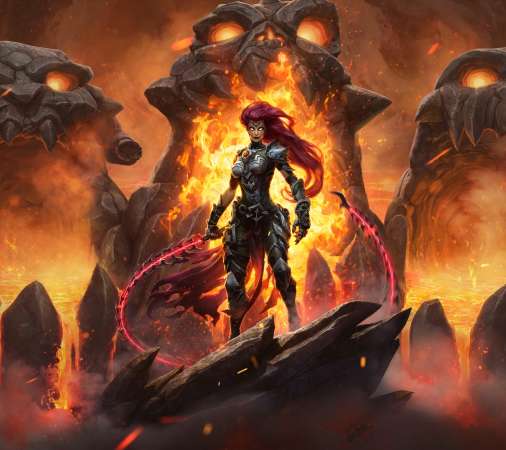 Darksiders 3 Mobiele Horizontaal achtergrond