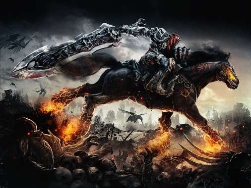 Darksiders: Wrath of War Mobiele Horizontaal achtergrond