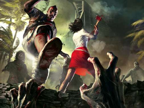 Dead Island Mobiele Horizontaal achtergrond