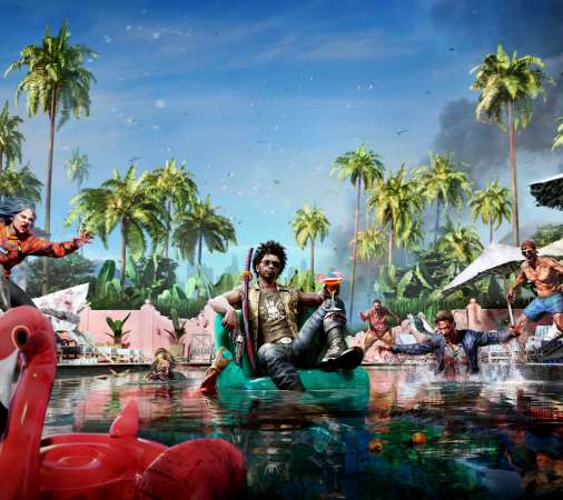 Dead Island 2 Mobiele Horizontaal achtergrond