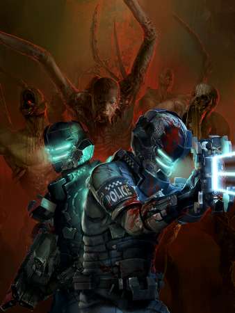 Dead Space 2 Mobiele Horizontaal achtergrond