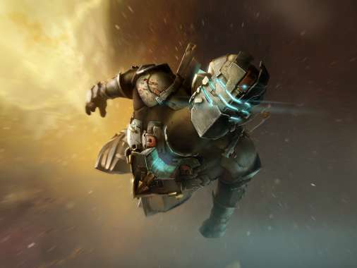 Dead Space 2 Mobiele Horizontaal achtergrond