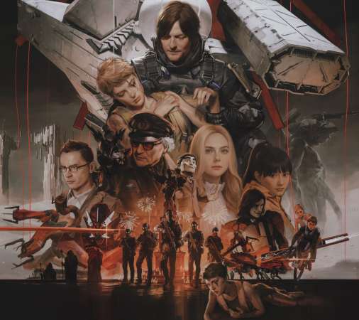 Death Stranding 2: On the Beach Mobiele Horizontaal achtergrond
