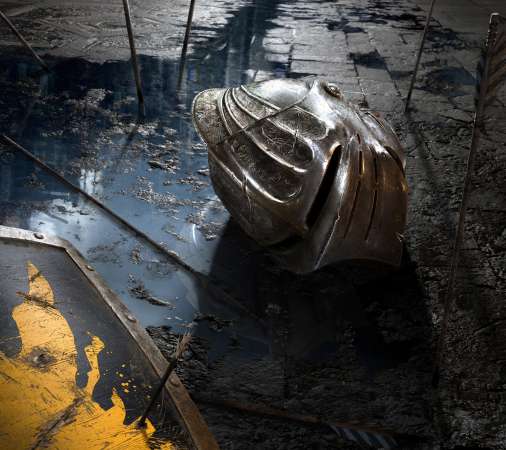 Demon's Souls 2020 Mobiele Horizontaal achtergrond