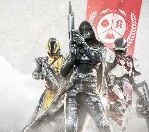 Destiny 2 Mobiele Horizontaal achtergrond