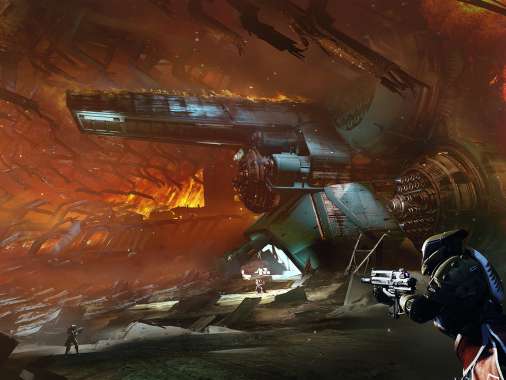 Destiny: The Taken King Mobiele Horizontaal achtergrond