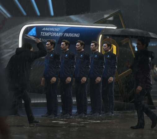 Detroit: Become Human Mobiele Horizontaal achtergrond