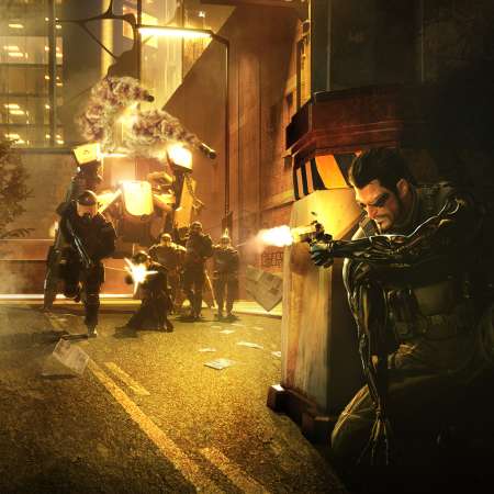 Deus Ex: Human Revolution Mobiele Horizontaal achtergrond