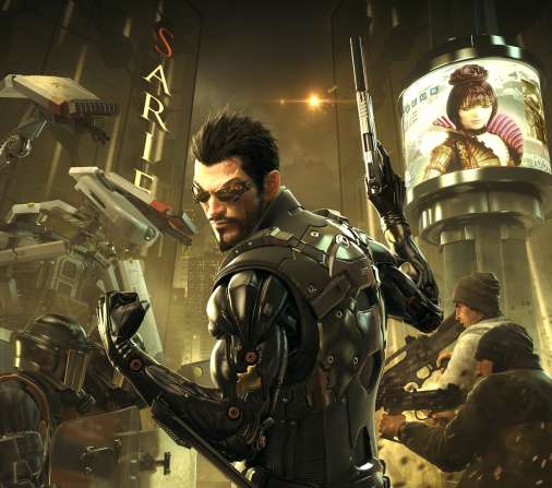 Deus Ex: Human Revolution Mobiele Horizontaal achtergrond