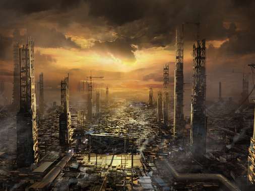 Deus Ex: Mankind Divided Mobiele Horizontaal achtergrond